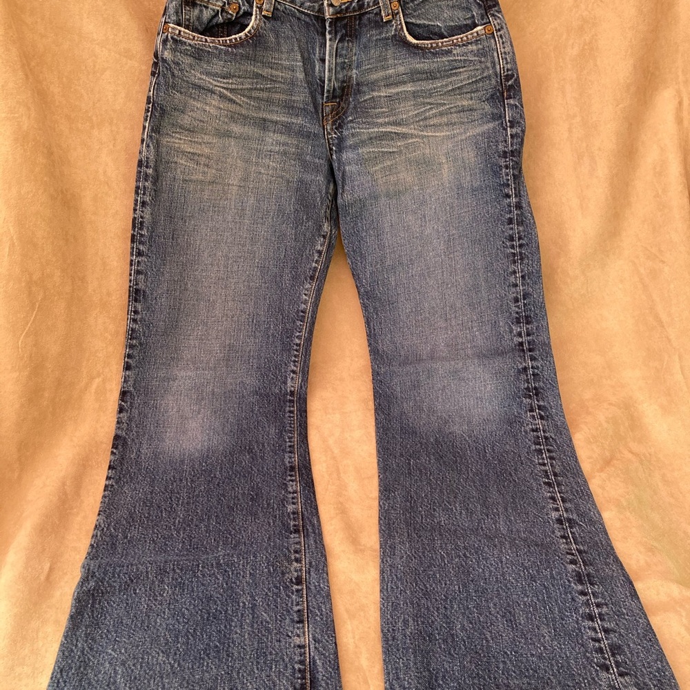 Lucky Brand Button Front Denim Jeans